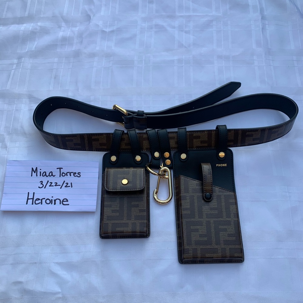 Fendi Multi Pouch Utility Belt